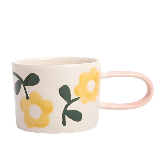 Mug Yellow Flower
