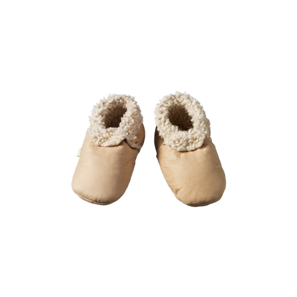 Lambskin Booties Cream