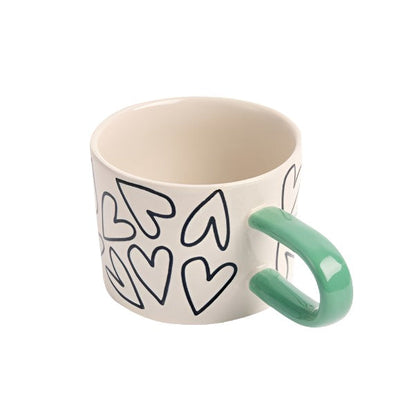 Mug Mono Outline Heart