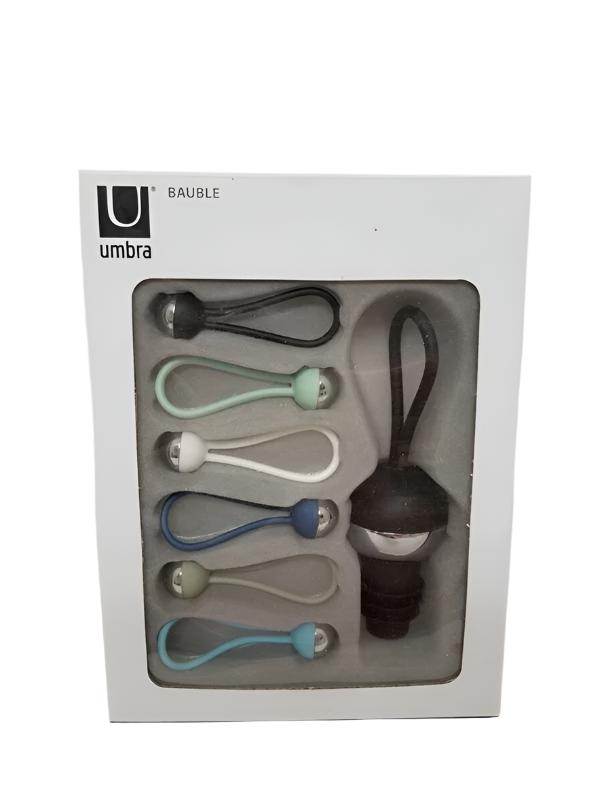 Wine Charms and Topper set