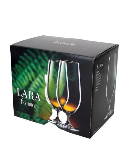 Bohemia Lara Beer Glasses Set6