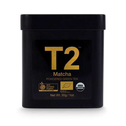 T2 Matcha Powdered Green Tea Tin