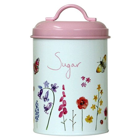 Butterfly Garden Canister Sugar