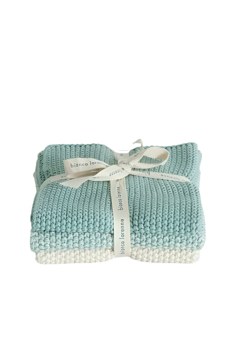 Washers Lavette  Set 3 Duck Egg