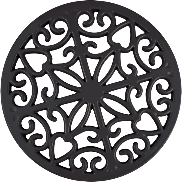 Cast Iron Trivet Black