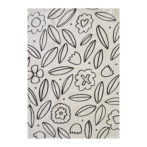 Flower Kisses Tea Towel