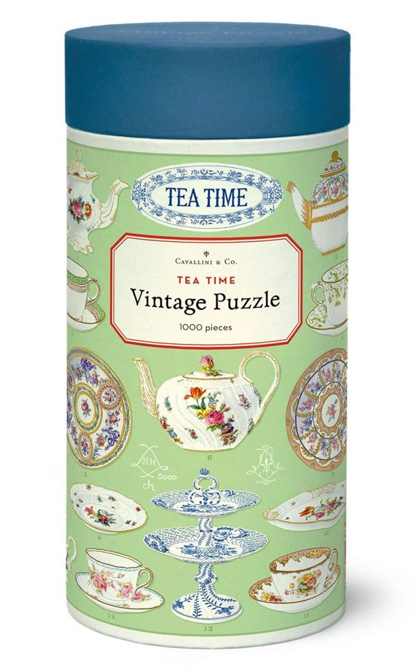 Vintage Jigsaw Tea Time