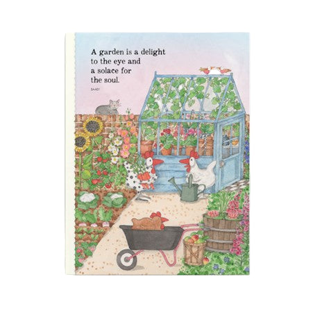 Twig Notebook Morning Garden