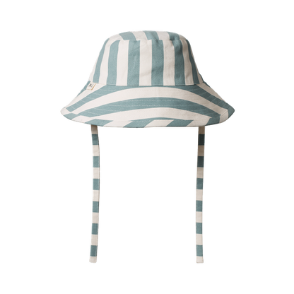 Holiday Sunhat Star Dew Stripe