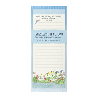 Twig Notepad Seagulls