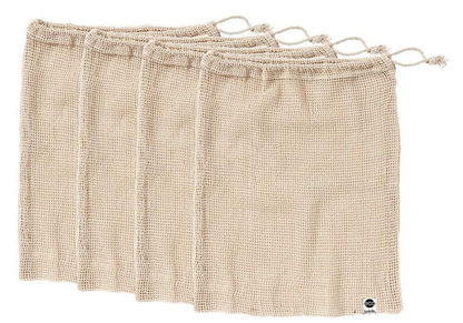Eco Recycled Nat Mesh Produce Bag Set