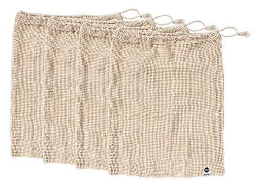 Eco Recycled Nat Mesh Produce Bag Set