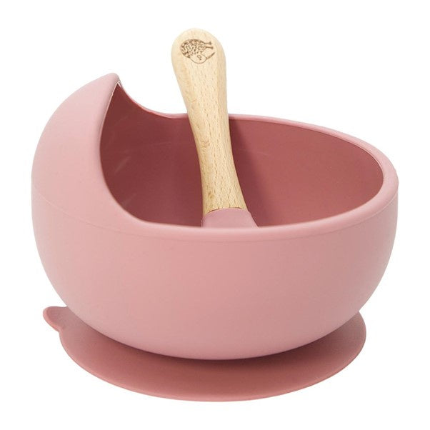 Silicone Suction Bowl Pink