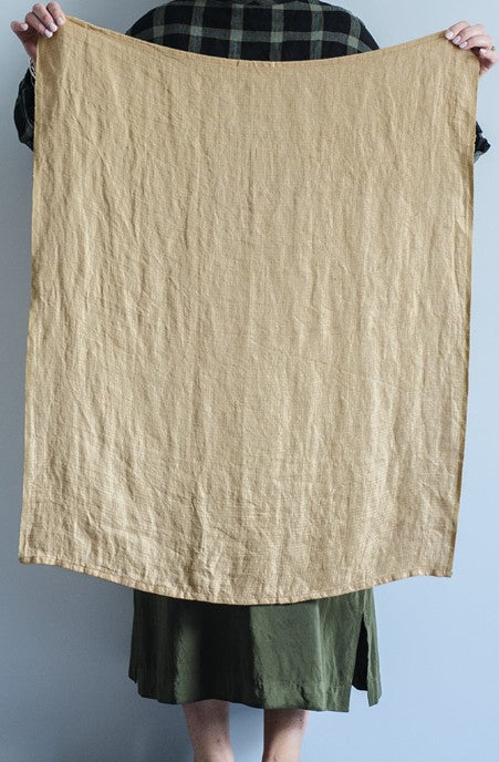 Tea Towel Clay Houndstooth