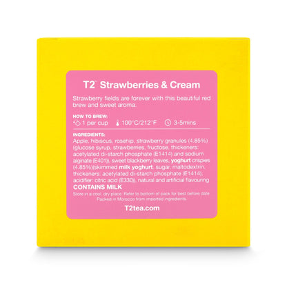 T2 Strawberries & Cream Bags