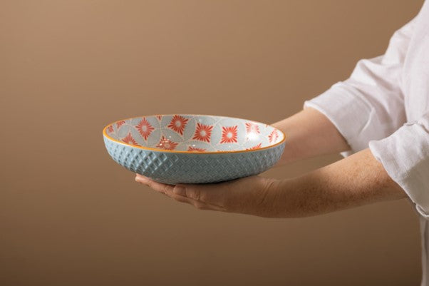 Coupe Bowl 21cm Blue Mosiac