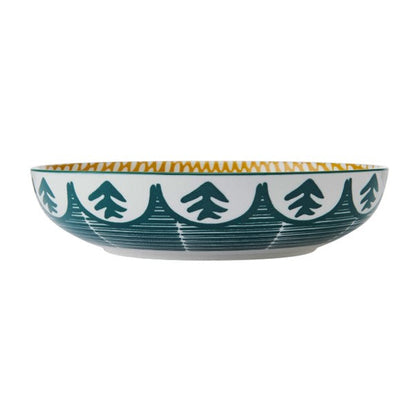 Coupe Bowl 21cm Green Leaf