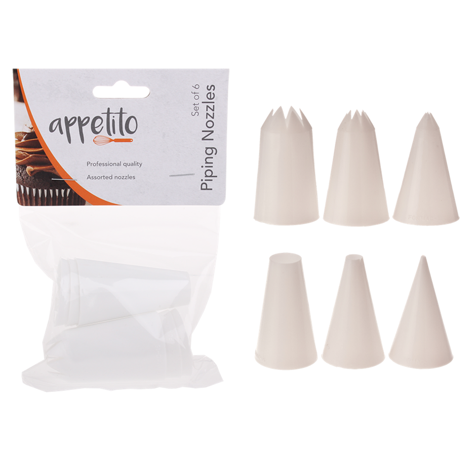 Asstd. Piping Nozzels S/6