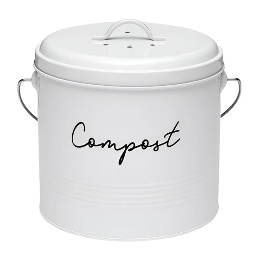Eco Compost Bin White