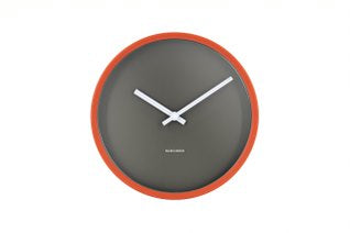 Wall Clock 30cm Mocha