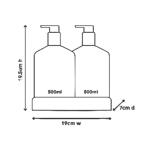 Wash & Lotion Duo Apricot & Sweet Fig