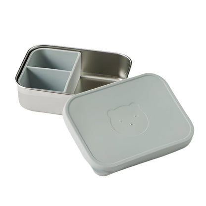 Rune Bento Box with Silicone Lid - Steele
