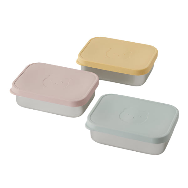 Rune Bento Box with Silicone Lid - Musk