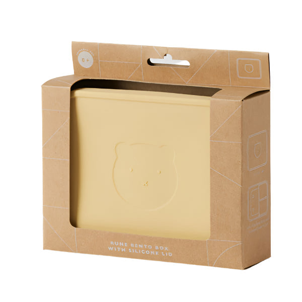 Rune Bento Box with Silicone Lid - Lemon
