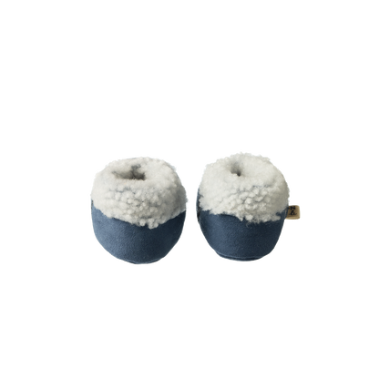 Lambskin Booties Vintage Indigo