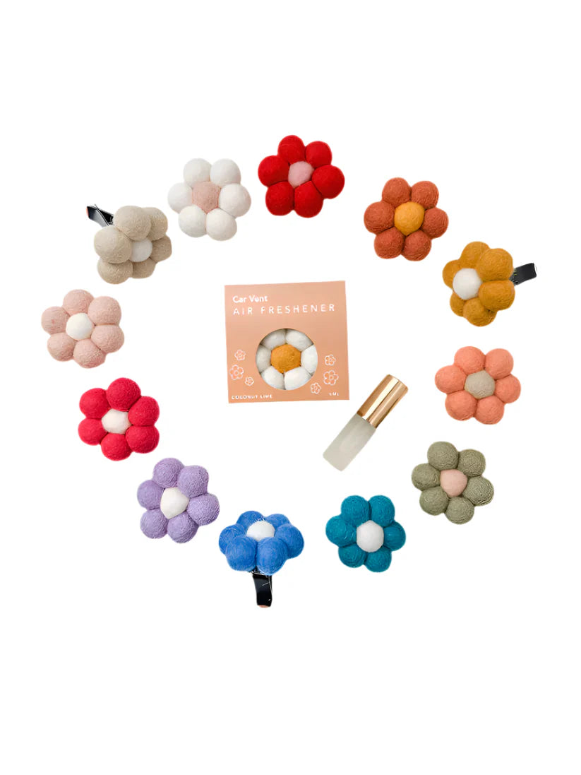 Car Diffuser Coconut Lime Blush White