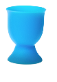 Silicone Egg Cup Blue