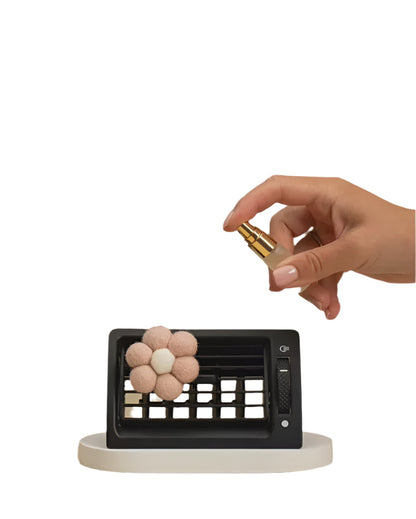 Car Diffuser Beach Linen Blush White