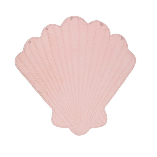 Play Mat - Dusty Rose Clam Shell