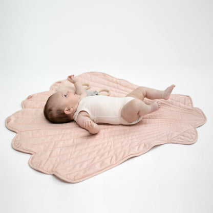 Play Mat - Dusty Rose Clam Shell