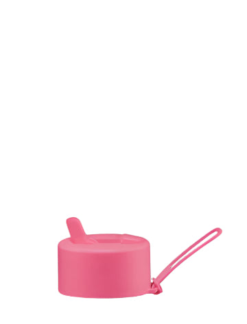 Flip Straw Lid & Strap Neon Pink