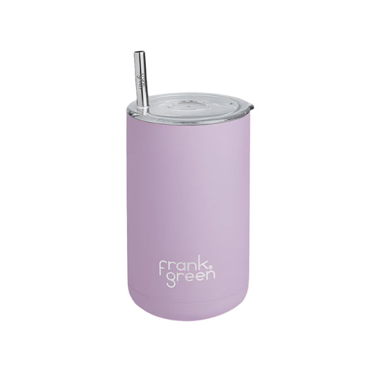 Iced Coffee Cup with Straw Lilac Haze