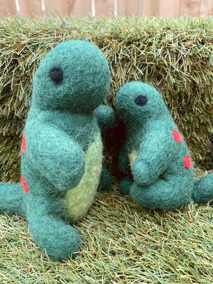 Felt Tyrannosaurus rex dinosaur - large