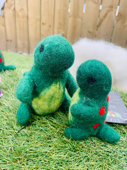 Felt Tyrannosaurus rex dinosaur - large