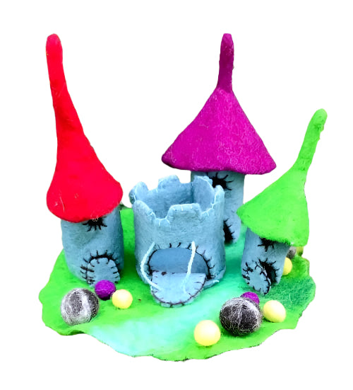 The Tiny Dragon felt Castle