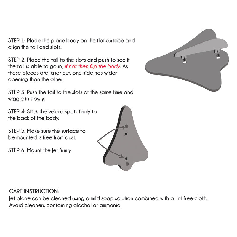 Jet Plane Wall Art - Teal