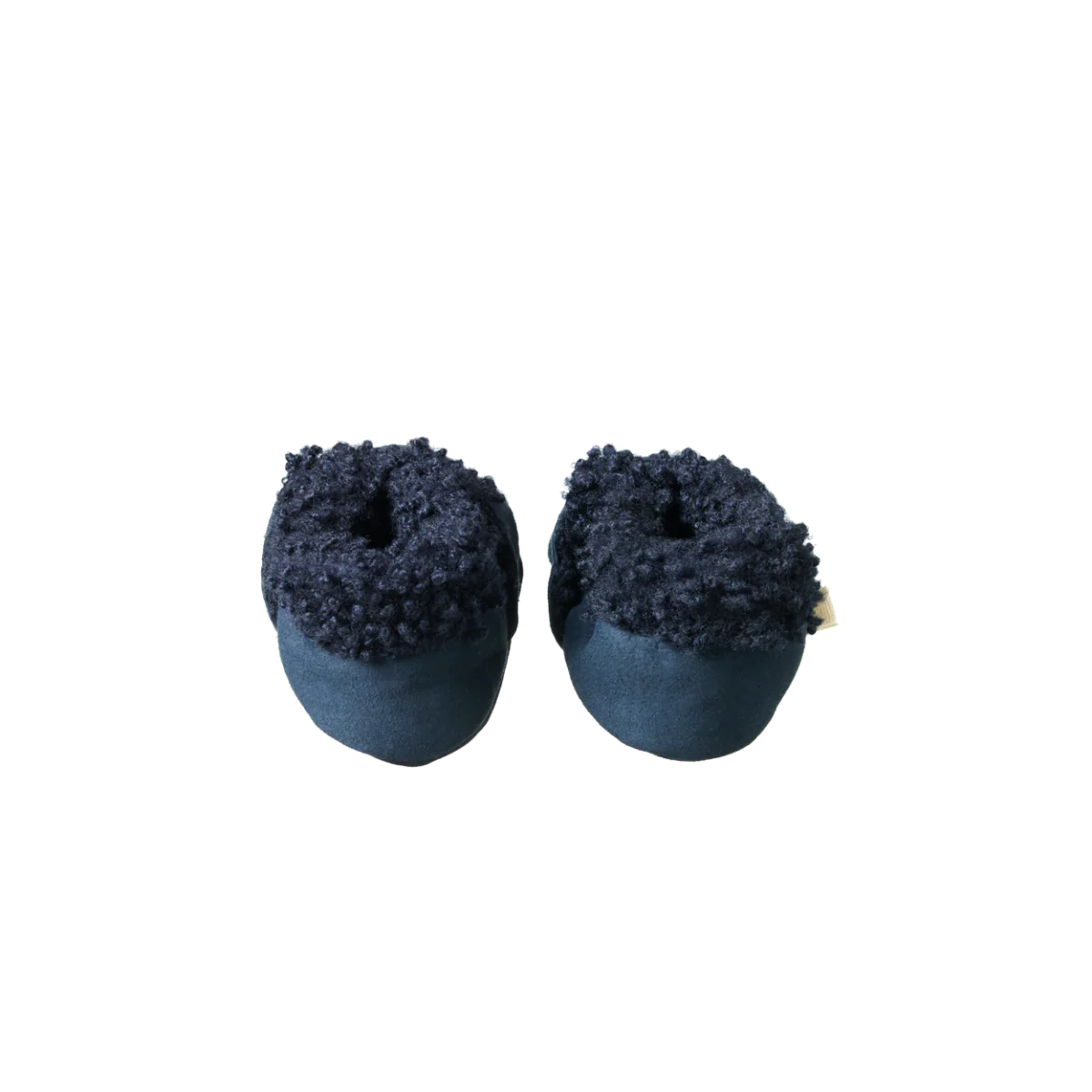 Lambskin Booties Navy