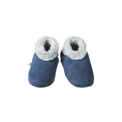 Lambskin Booties Vintage Indigo