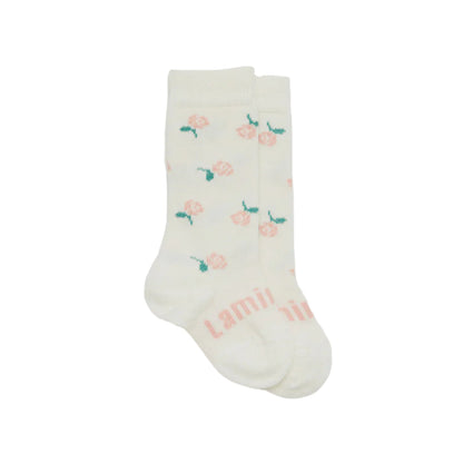 Merino Knee High Socks - Rosie