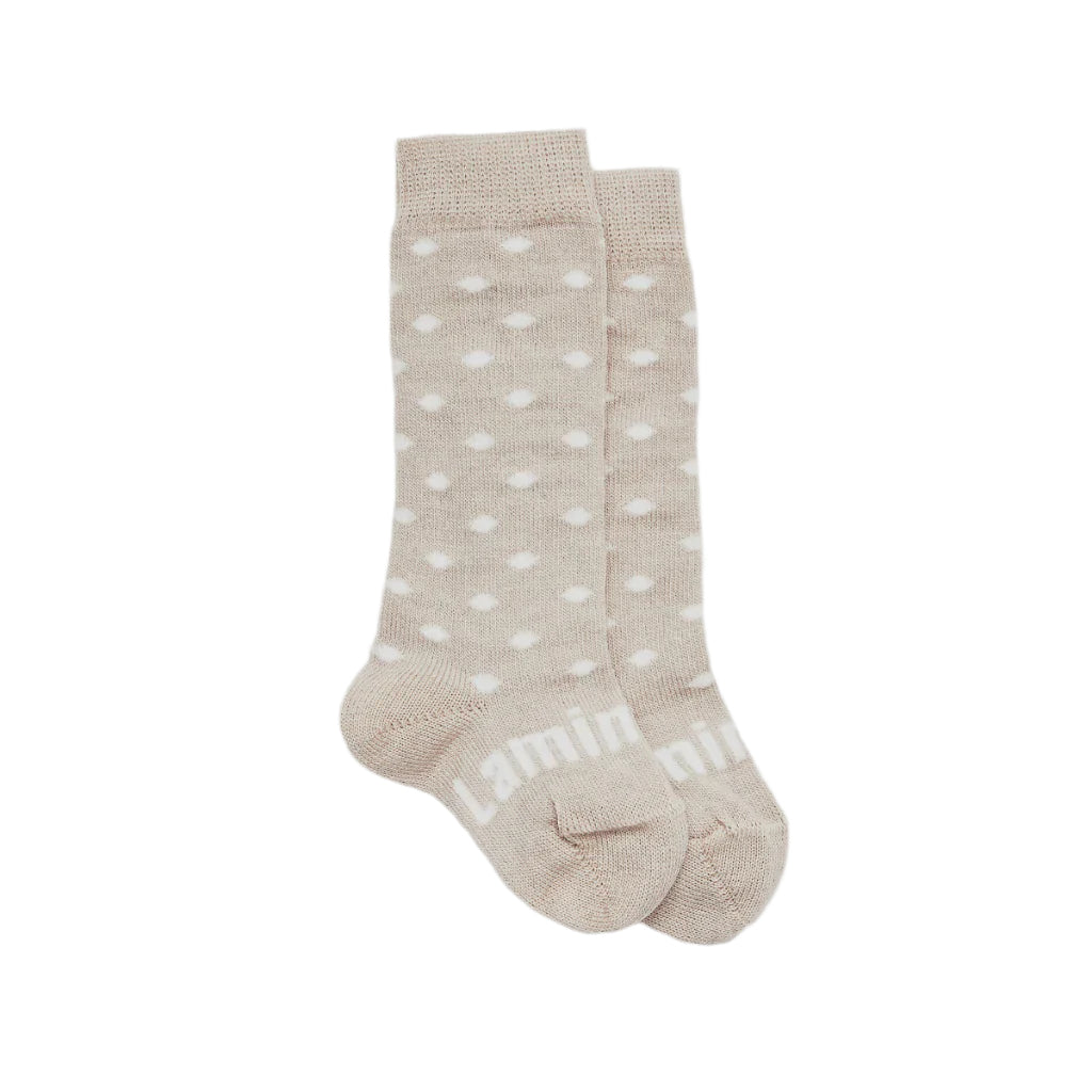Merino Knee High Socks - Truffle