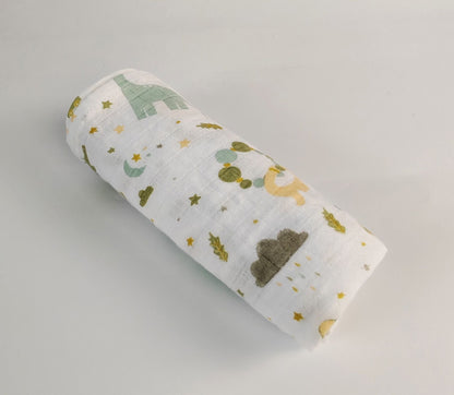 Muslin Blanket - Dinosaur