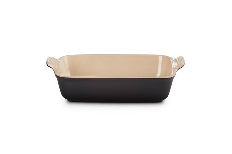 Heritage Rect Dish 26cm Satin Black