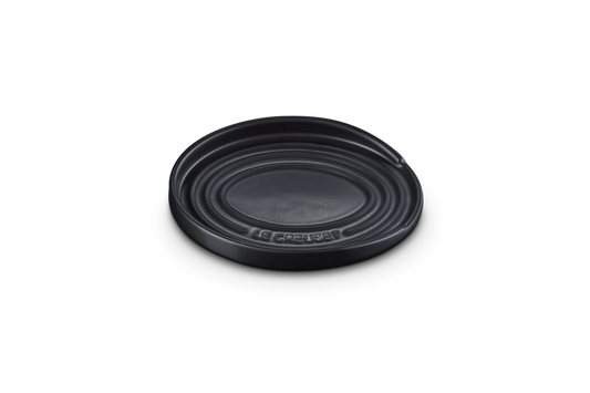 Oval Spoon Rest Satin Black