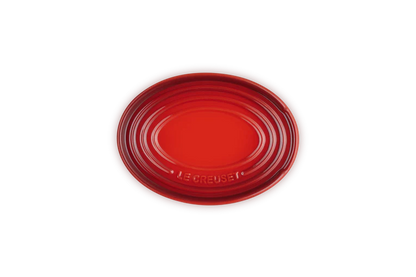 Oval Spoon Rest Cerise