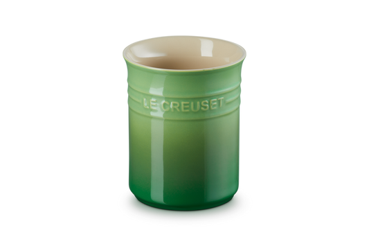 Small Utensil Jar Bamboo Green