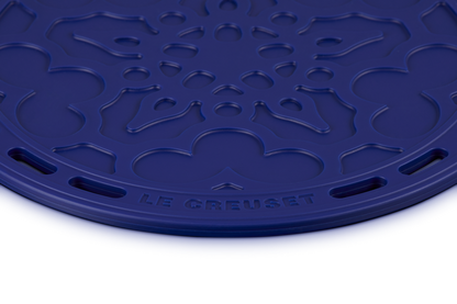 Heritage Silicone Trivet Azure Blue